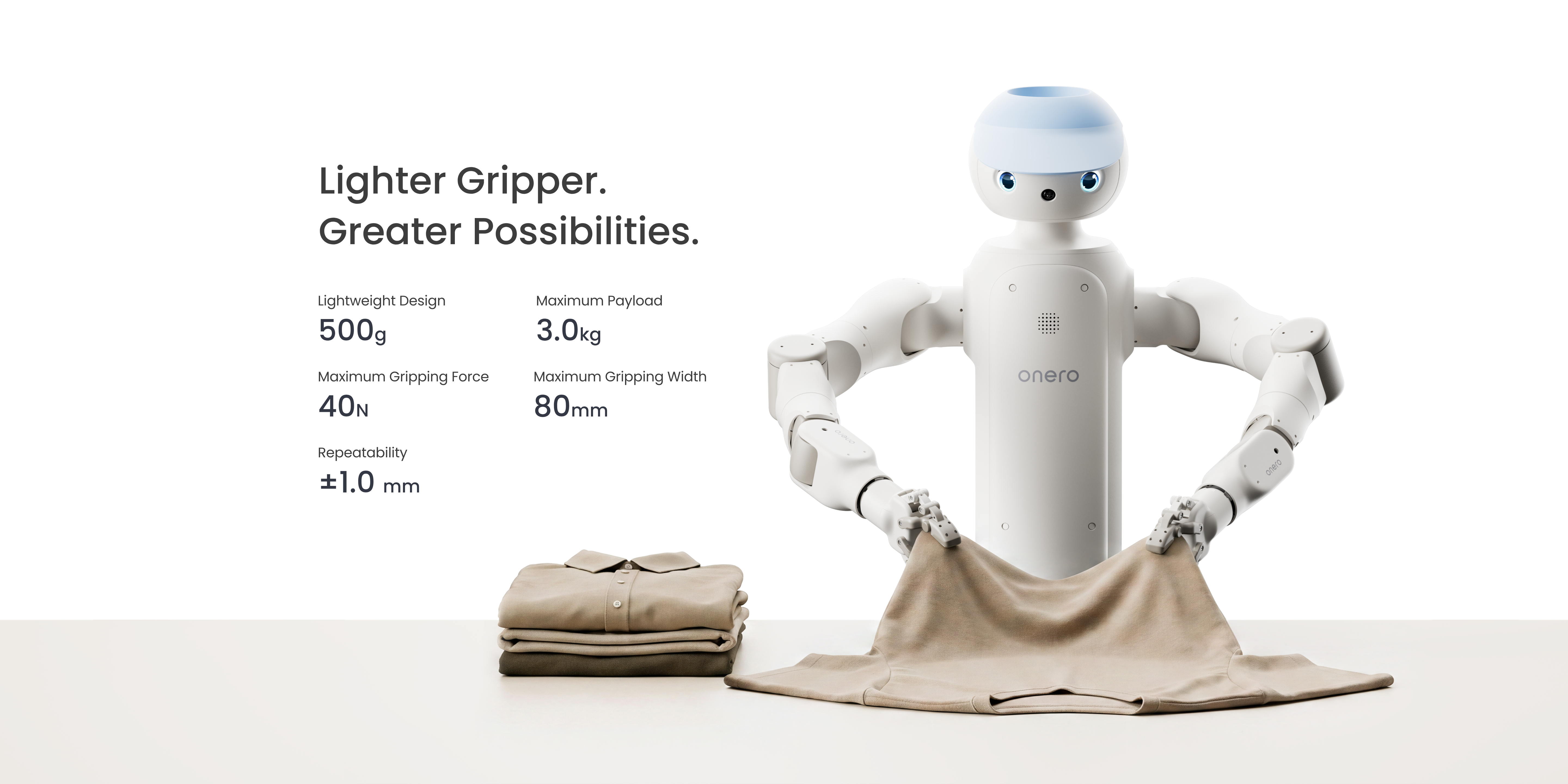 Lightweight Intelligent Gripper
